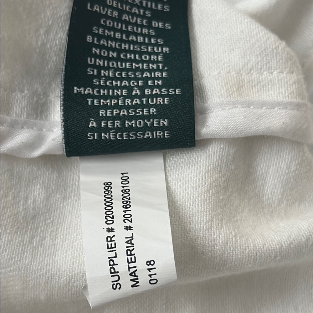 Ralph Lauren White Utility Jacket with Timeless Elegance - Picture 6 of 7